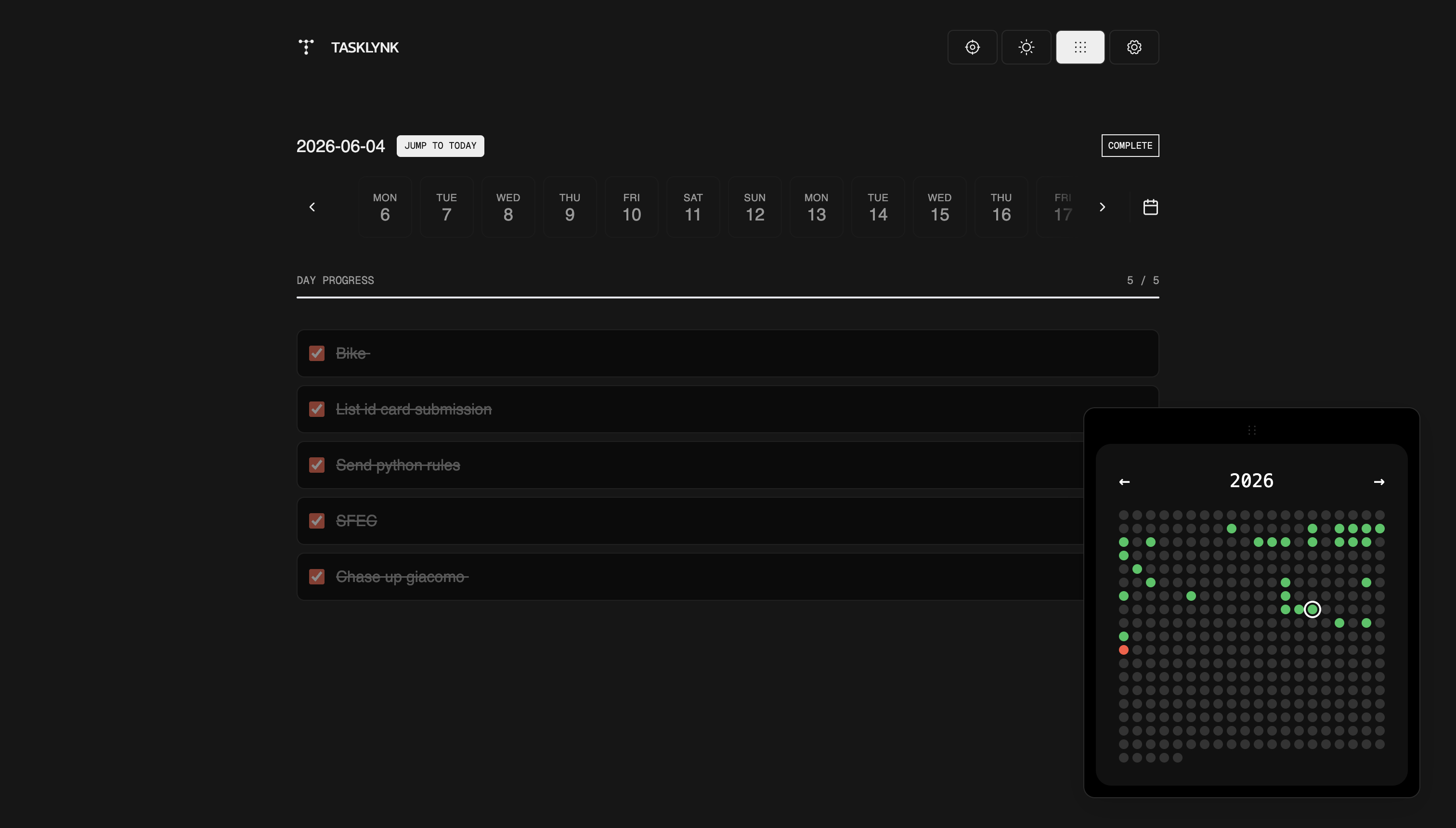 TaskLynk website